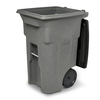 Toter 64 gal Trash Can, Graystone ANA64